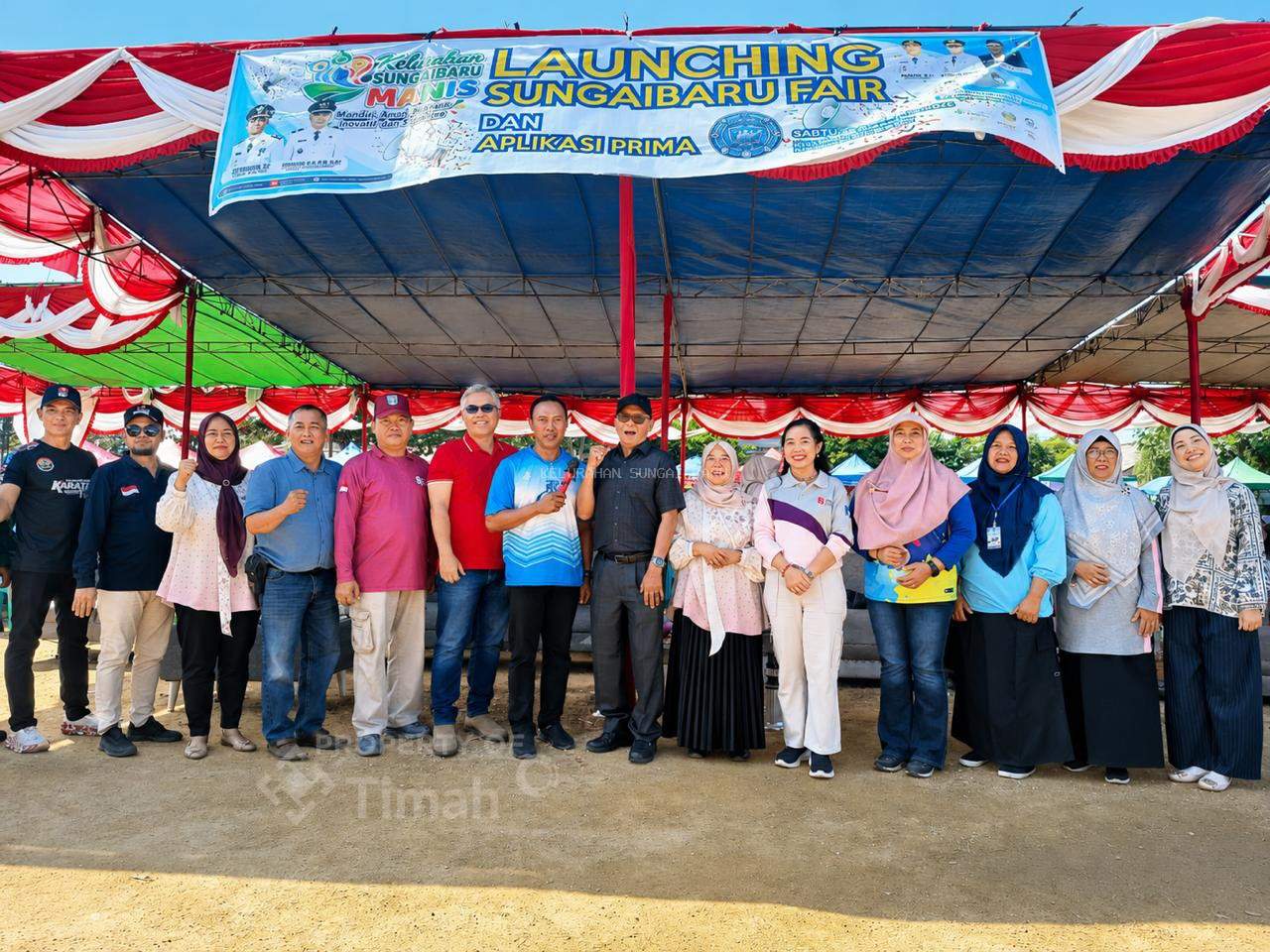 Wabup Bangka Barat Resmikan Sungaibaru Fair dan Aplikasi PRIMA